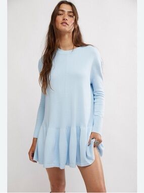 Free People long sleeve mini dress